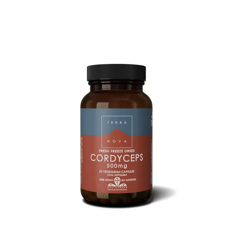 Terranova Cordyceps 500 mg 50 vcaps