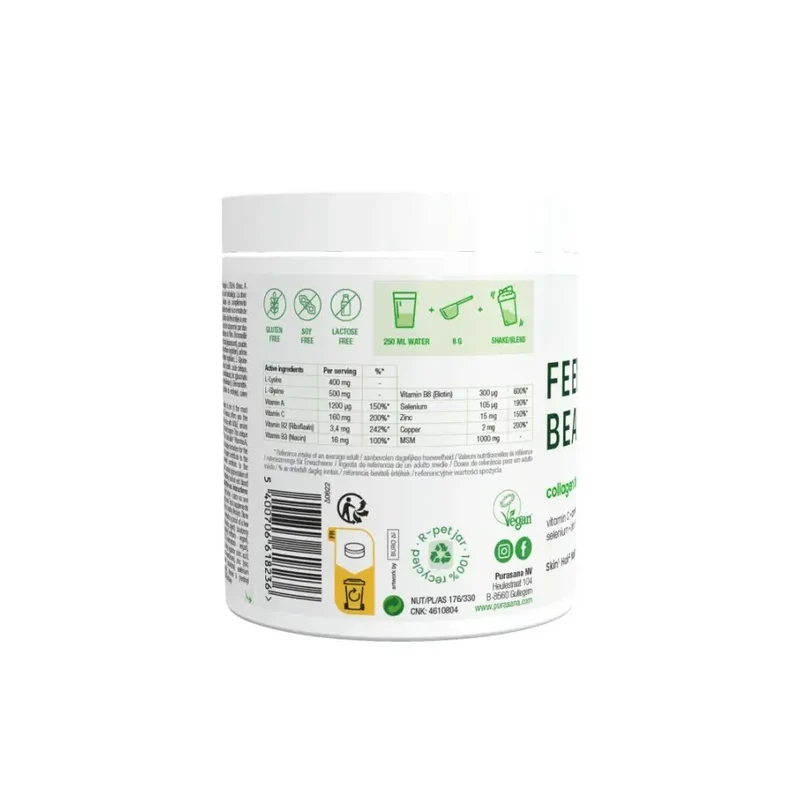 Purasana Collagen booster blueberry 240 gram