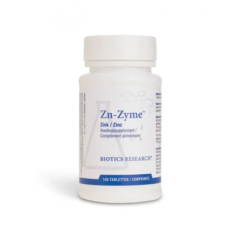 Biotics Zn-Zyme 15 mg 100 tabletten