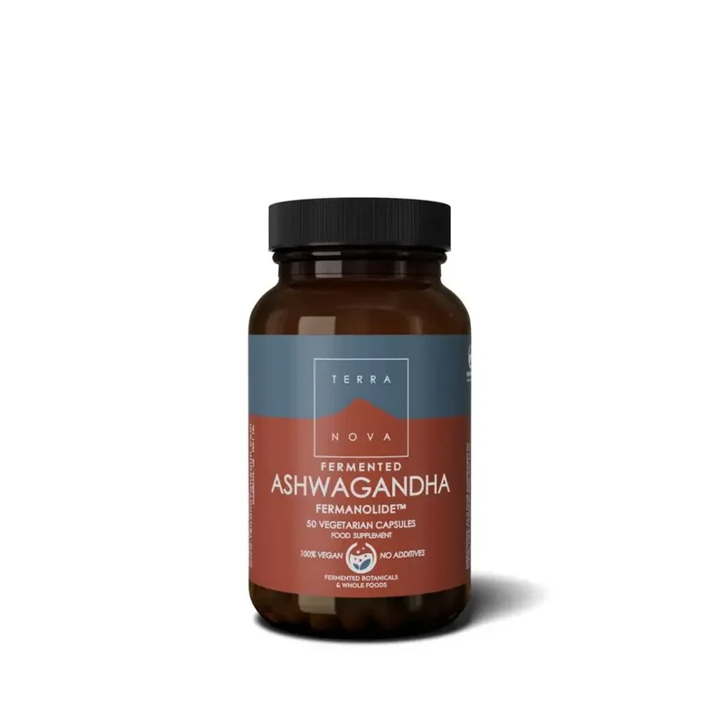 Terranova Fermented ashwagandha 250 mg 50 capsules