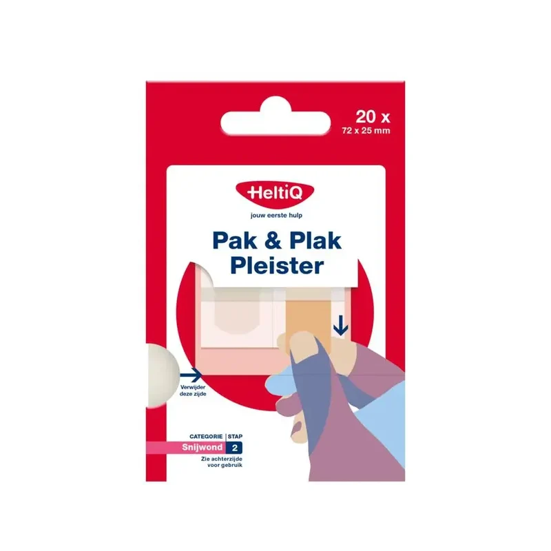 Heltiq pak & plak textiel 20 stuks