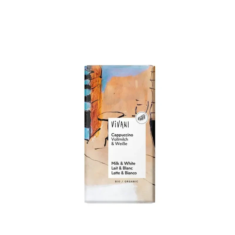 Vivani Chocolade cappuccino 100 gram