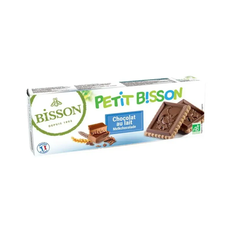 Bisson Petit theebiscuit melkchocolade 150 gram
