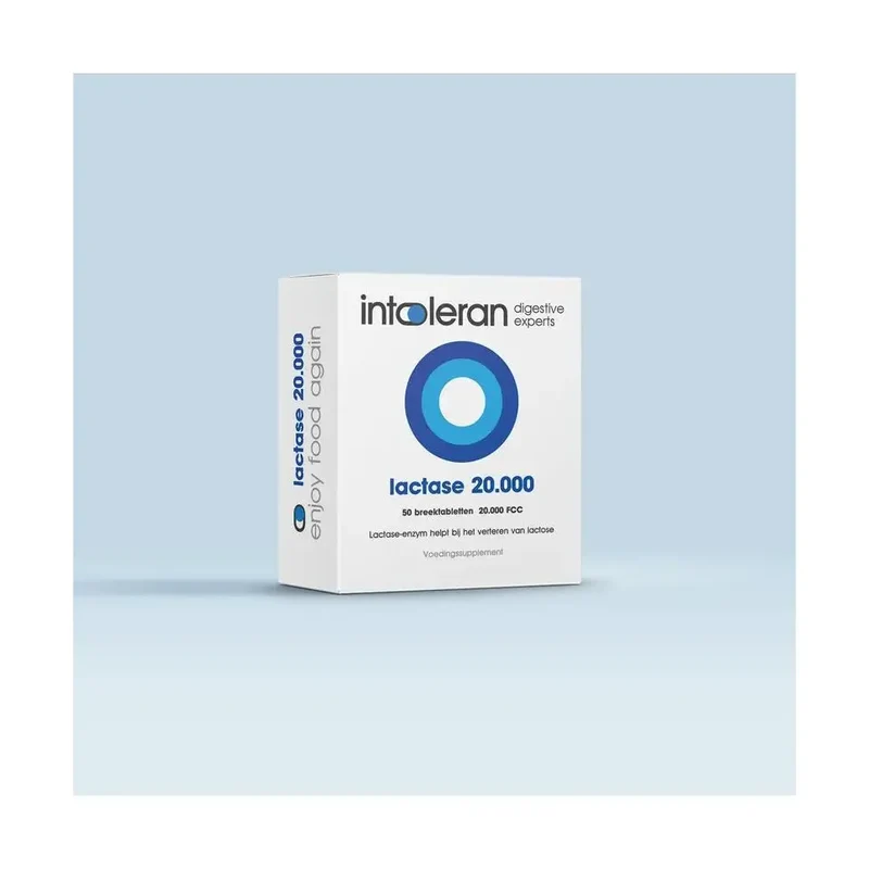 Intoleran Lactase 20.000 50 tabletten