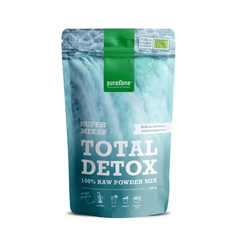 Purasana Total detox mix 2.0 250 gram