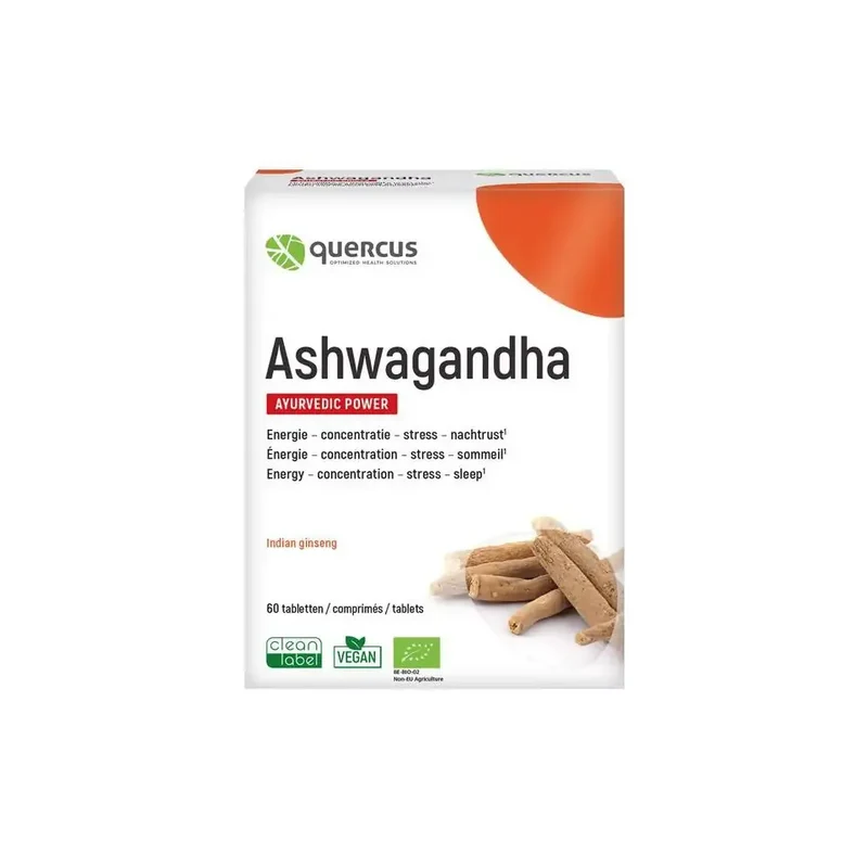 Quercus Ashwagandha 60 tabletten
