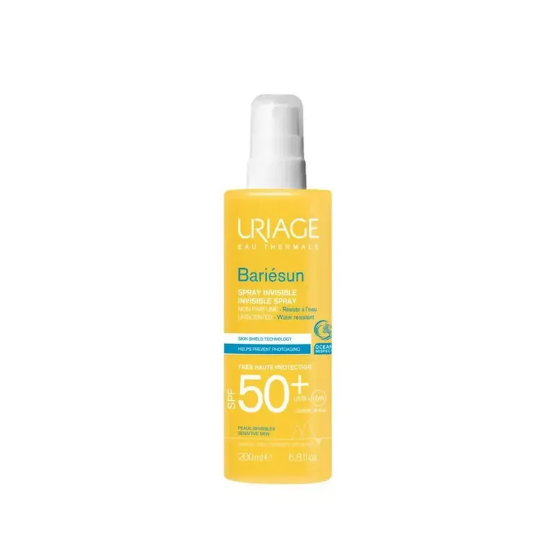 Uriage Sun spray ongeparfumeerd SPF50+ 200 ml