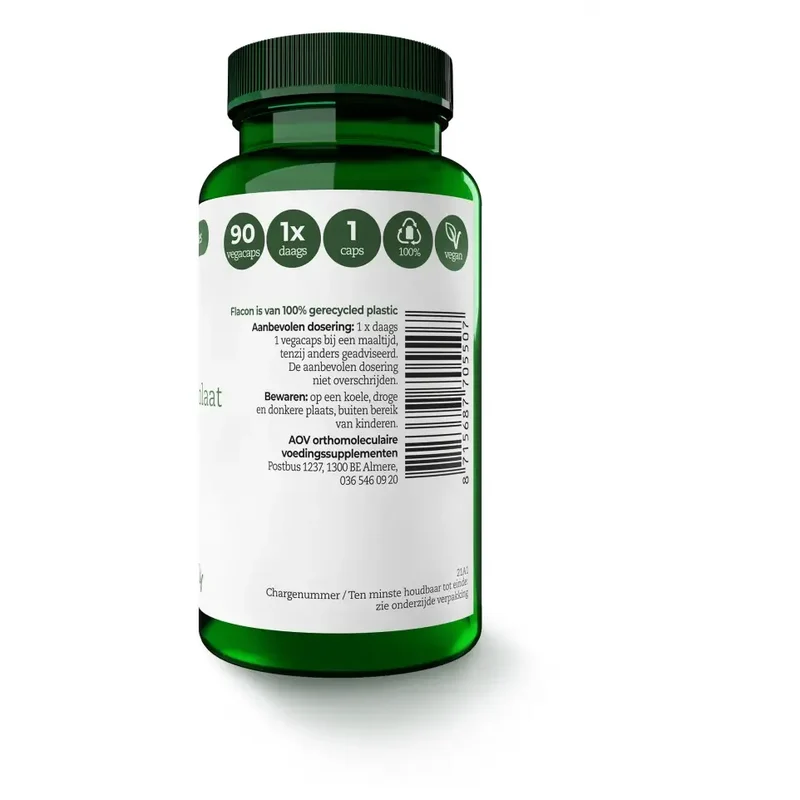 AOV 550 Calcium magnesium pidolaat 90 vcaps