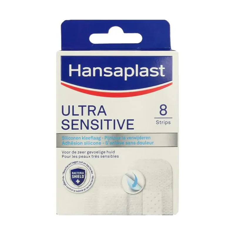 Hansaplast Pleisters ultra sensitive 8 stuks