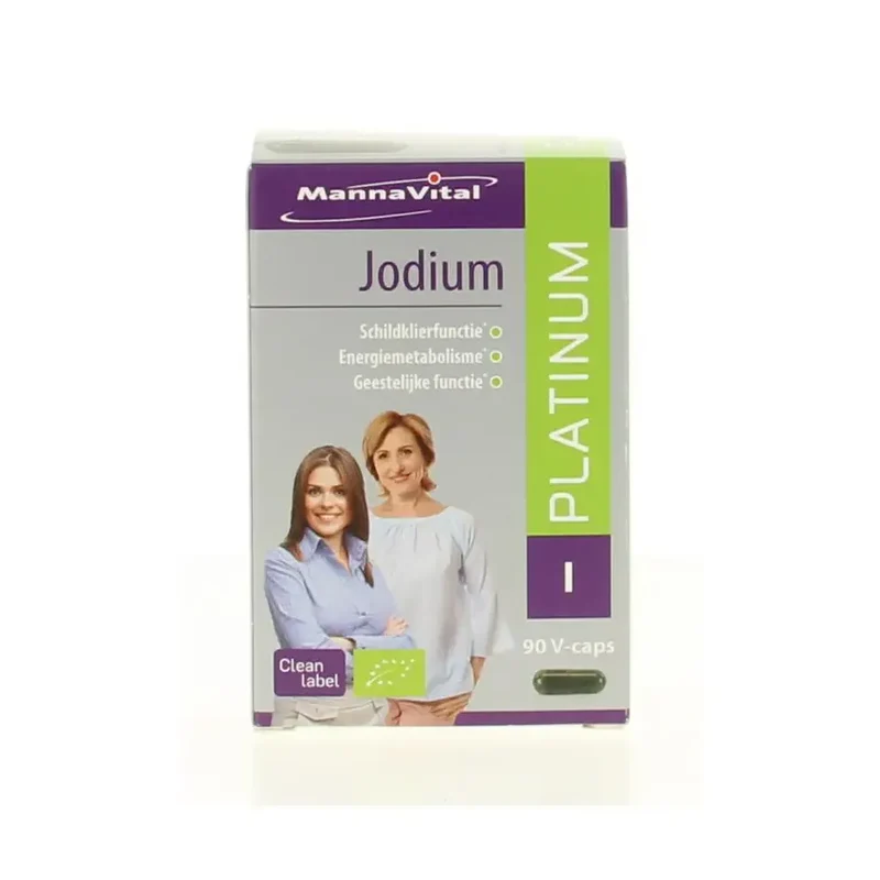Mannavital Jodium platinum 90 vcaps