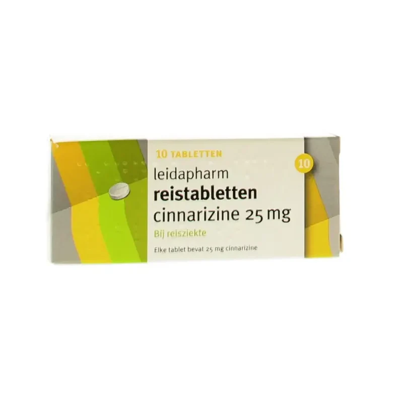 Leidapharm Cinnarazine 25 mg 10 tabletten