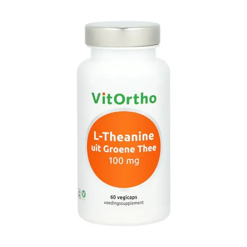 Vitortho L-Theanine uit groene thee 100 mg 60 vcaps