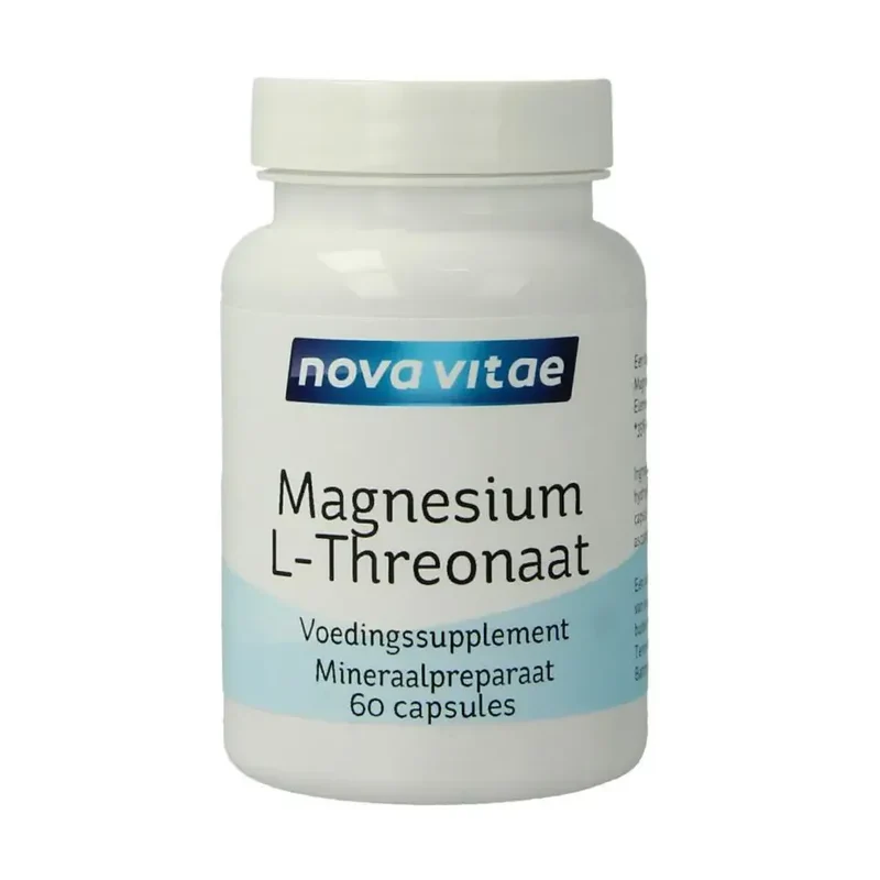 Nova Vitae Magnesium L-threonaat (Magtein) 60 vcaps