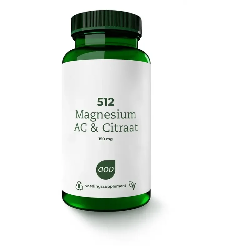 AOV 512 Magnesium AC & citraat 150 mg 60 tabletten