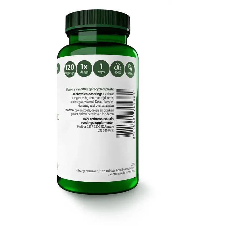 AOV 536 Zink bisglycinaat 15 mg 120 vcaps