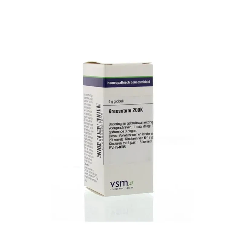 VSM Kreosotum 200K 4 gram globuli