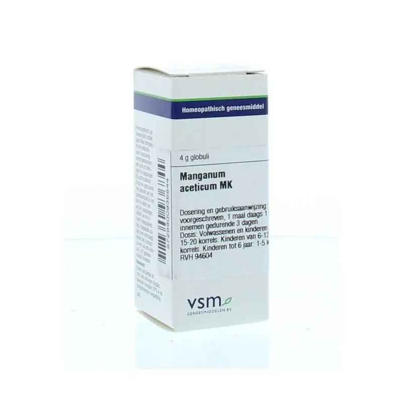 VSM Manganum aceticum MK 4 gram globuli