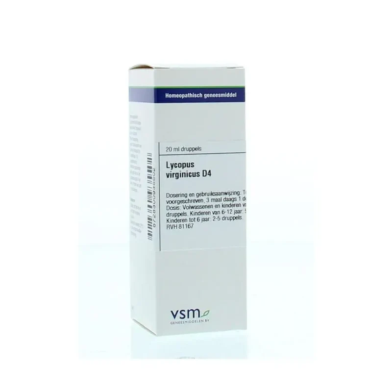 VSM Lycopus virginicus D4 20 ml druppels