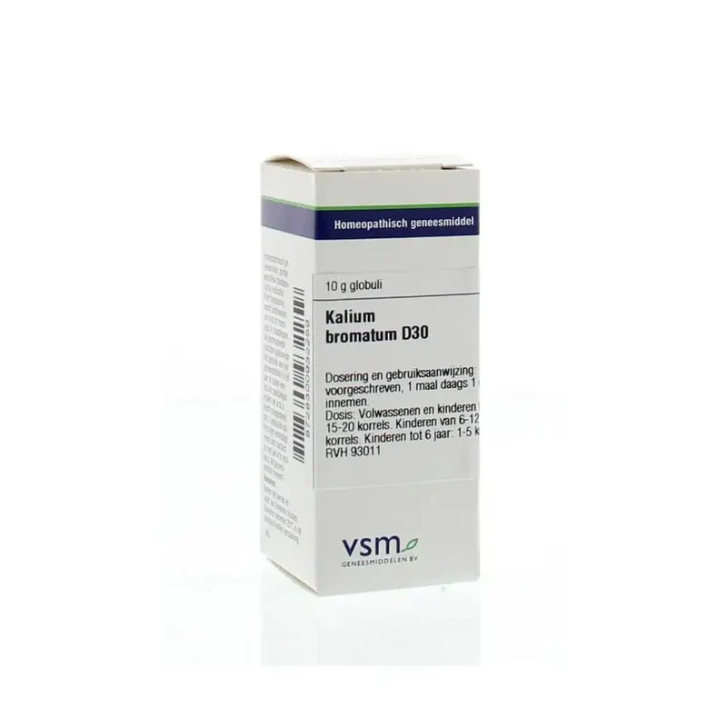VSM Kalium bromatum D30 10 gram globuli