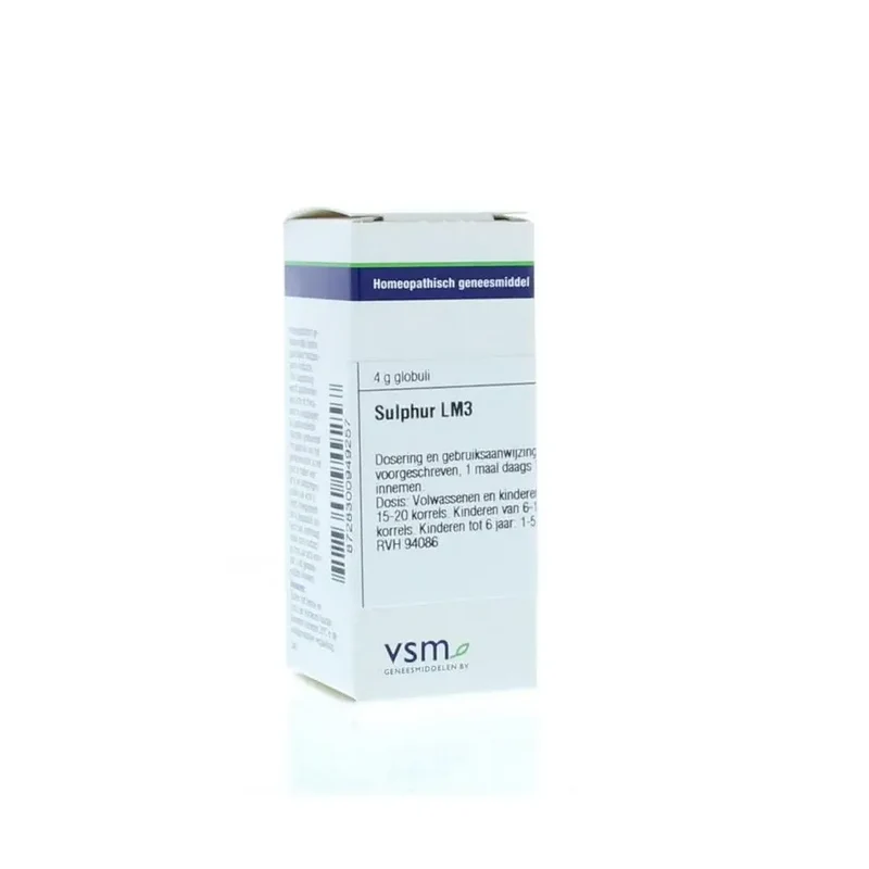 VSM Sulphur LM3 4 gram globuli