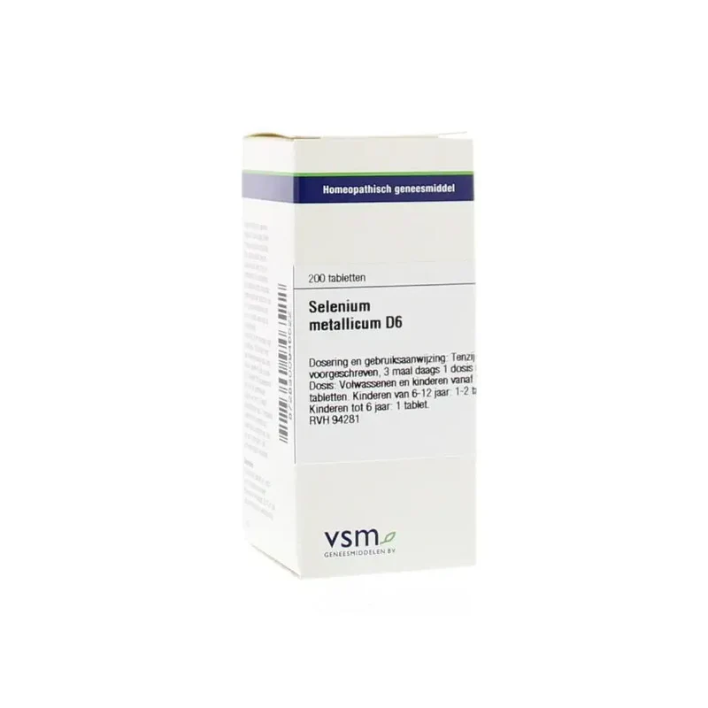 VSM Selenium metallicum D6 200 tabletten