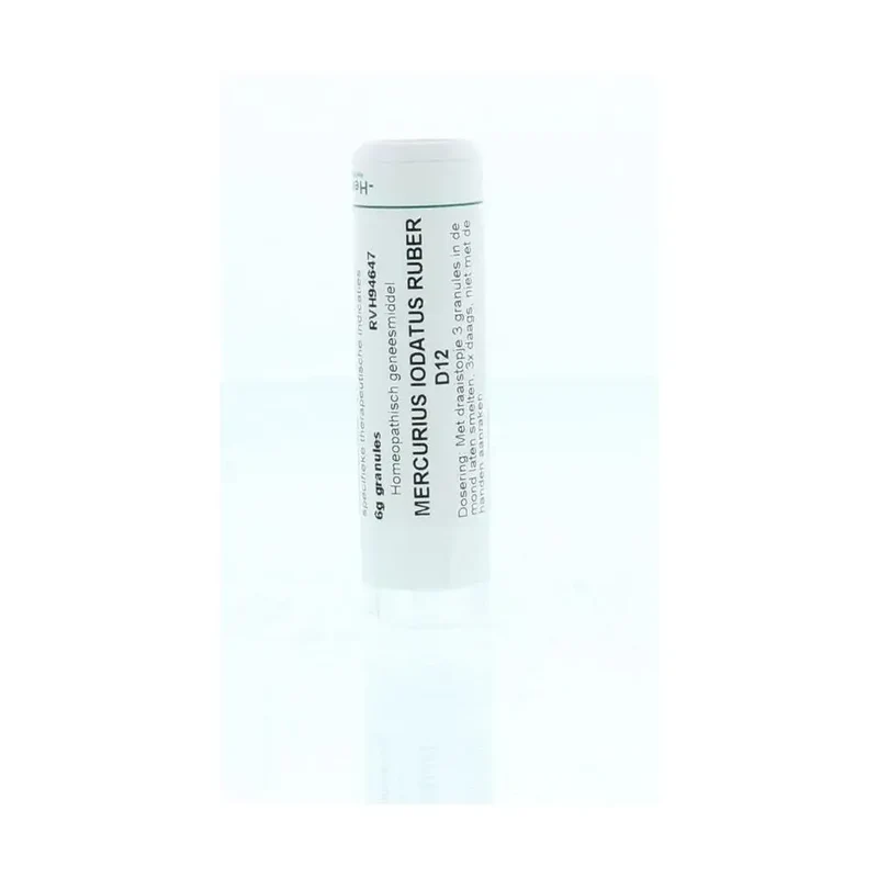 Homeoden Heel Mercurius iodatus ruber D12 6 gram granules