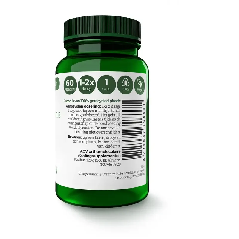 AOV 833 Vitex agnus castus 60 vcaps