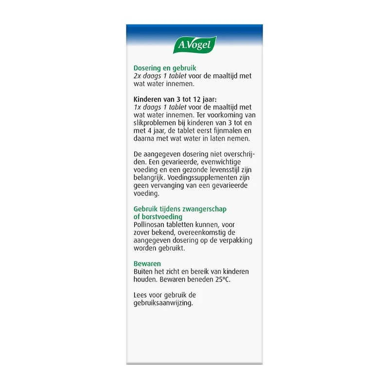 A.Vogel Pollinosan 30 tabletten