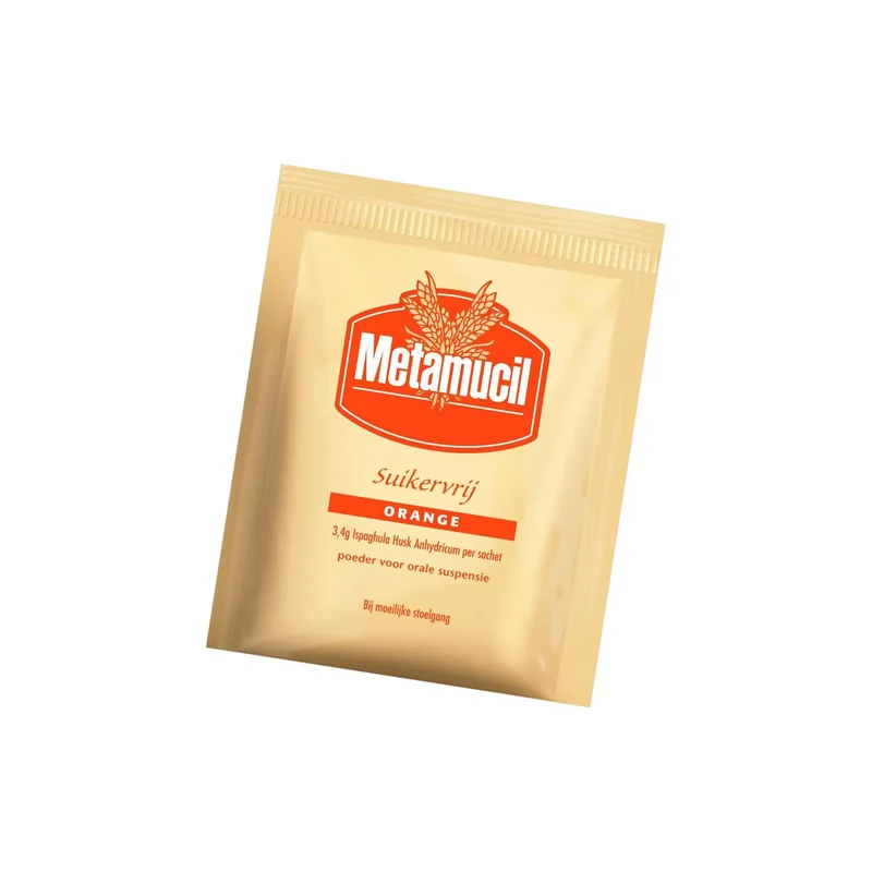 Metamucil orange suikervrij 30 sachets