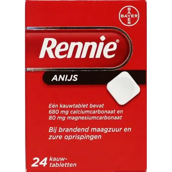 Rennie Anijs 24 kauwtabletten