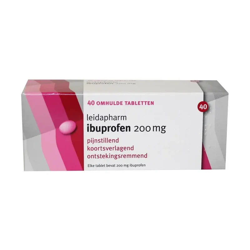 Leidapharm Ibuprofen 200 mg 40 tabletten
