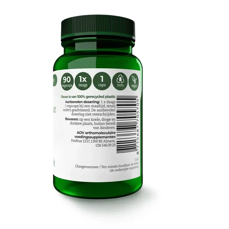 AOV 570 IJzer bisglycinaat 15 mg 90 vcaps