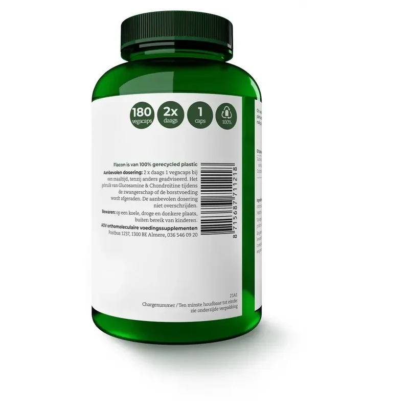 AOV 1121 Glucosamine & chondroitine 180 vcaps