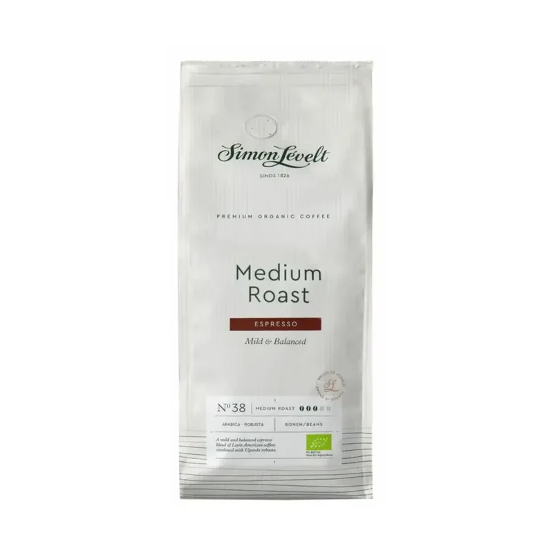 Simon Levelt Espresso medium roast bonen 1 kg