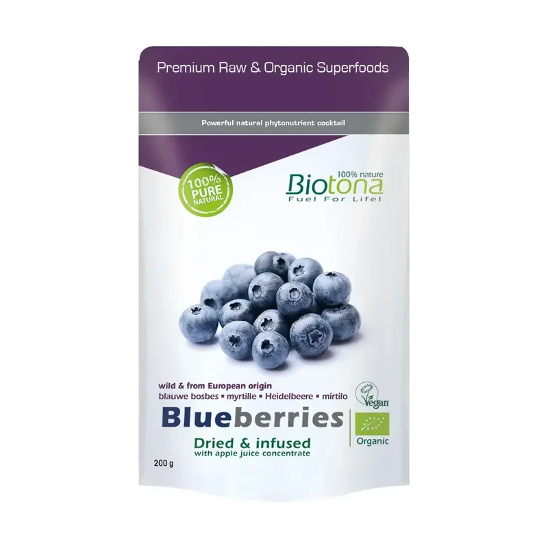 Biotona Blueberries dried infusion 200 gram