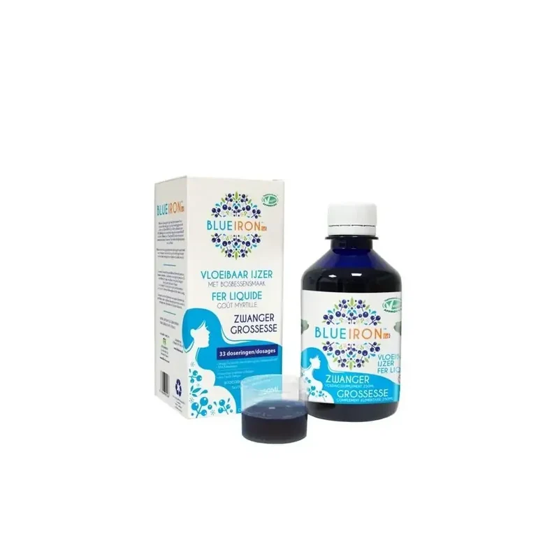Blueiron Vloeibaar ijzer zwanger 250 ml