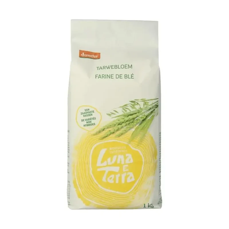 Luna E terra Tarwebloem 1 kg