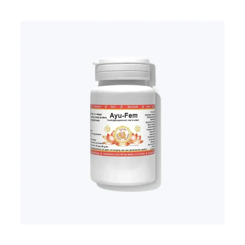 Ayurveda Biological Remedies Ayu fem 750 mg 60 tabletten