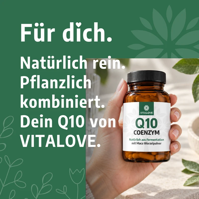 Coenzym Q10 Kapseln mit Maca – 90 Stück