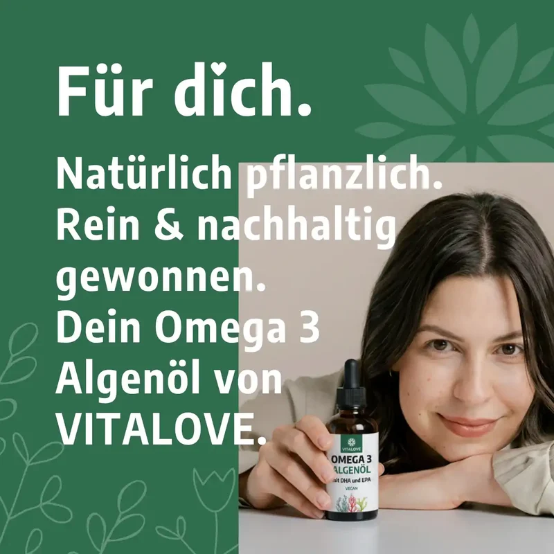 Omega-3 Algenöl Tropfen (DHA & EPA) – 30 ml