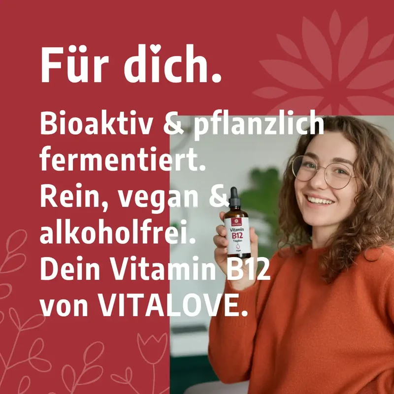 Vitamin B12 Tropfen bioaktiv und alkoholfrei – 50 ml