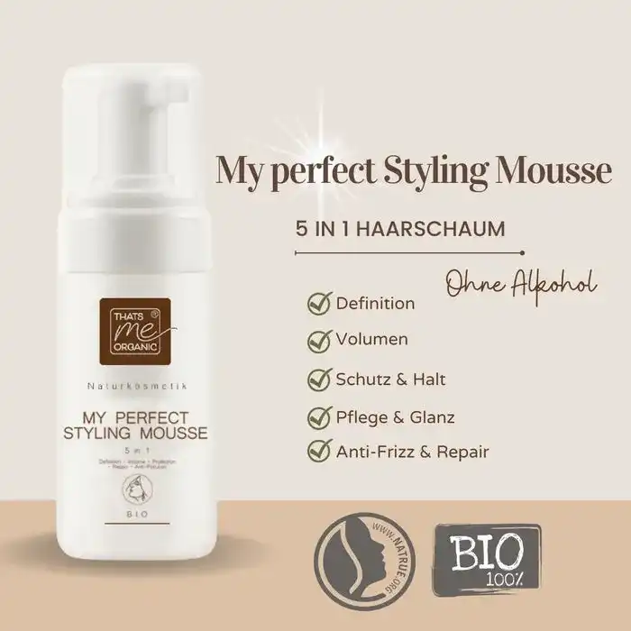 Haarschaum - My perfect Styling Mousse 5 in 1 alkoholfrei Bio-Naturkosmetik 150ml