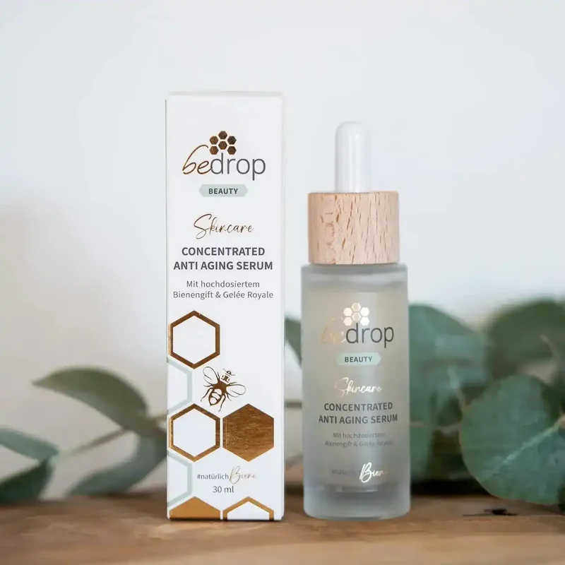 CONCENTRATED ANTI AGING SERUM / Gesichtsserum mit hochdosiertem Bienengift & Gelée Royale - 30ml