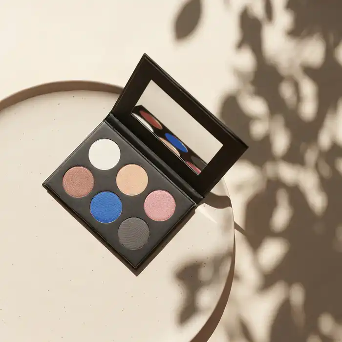 Lidschatten-Palette "Nice Eyes" mit 6 Nuancen | Naturkosmetik