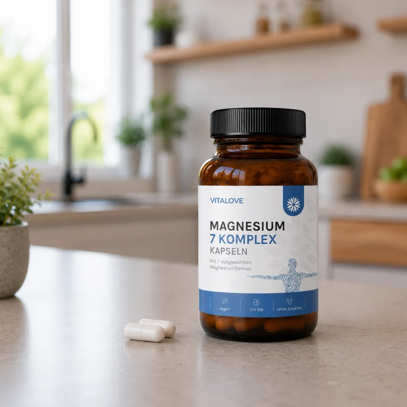 Magnesium 7 Komplex Kapseln – 7 Magnesiumformen – 120 Kapseln