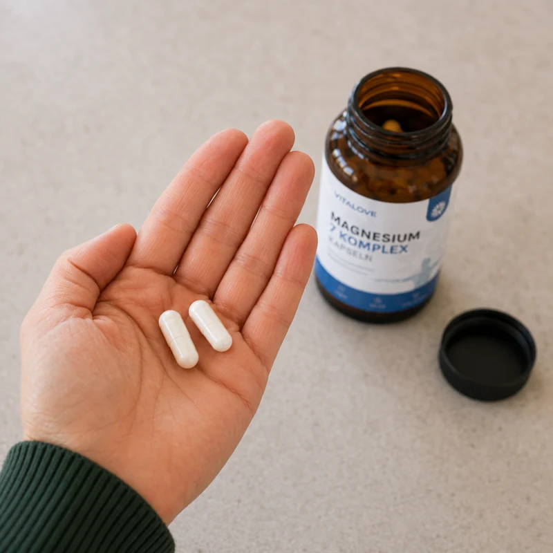 Magnesium 7 Komplex Kapseln – 7 Magnesiumformen – 120 Kapseln