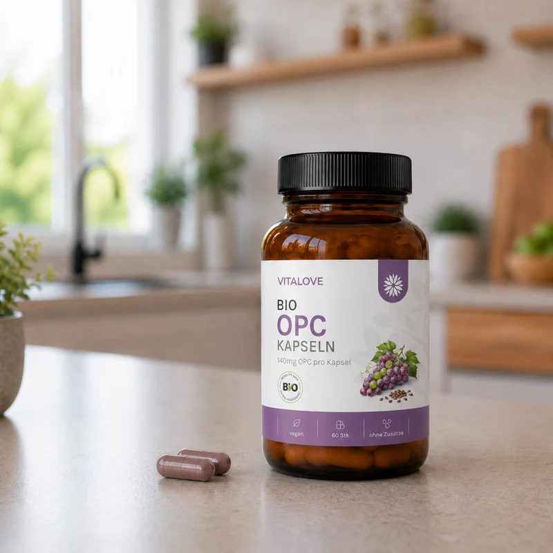 Bio OPC Kapseln – Traubenkernextrakt – 60 Kapseln