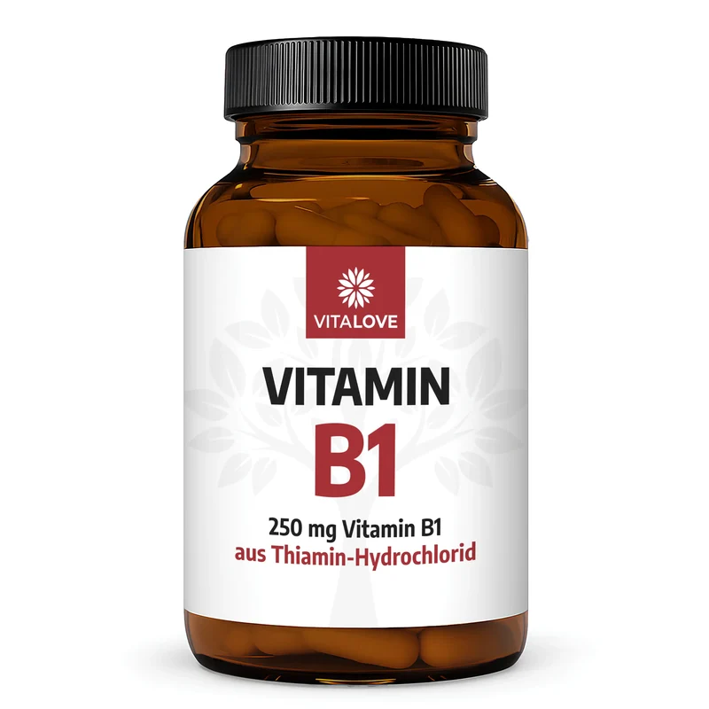 Vitamin B1 Kapseln (Thiamin HCl) – 150 Kapseln