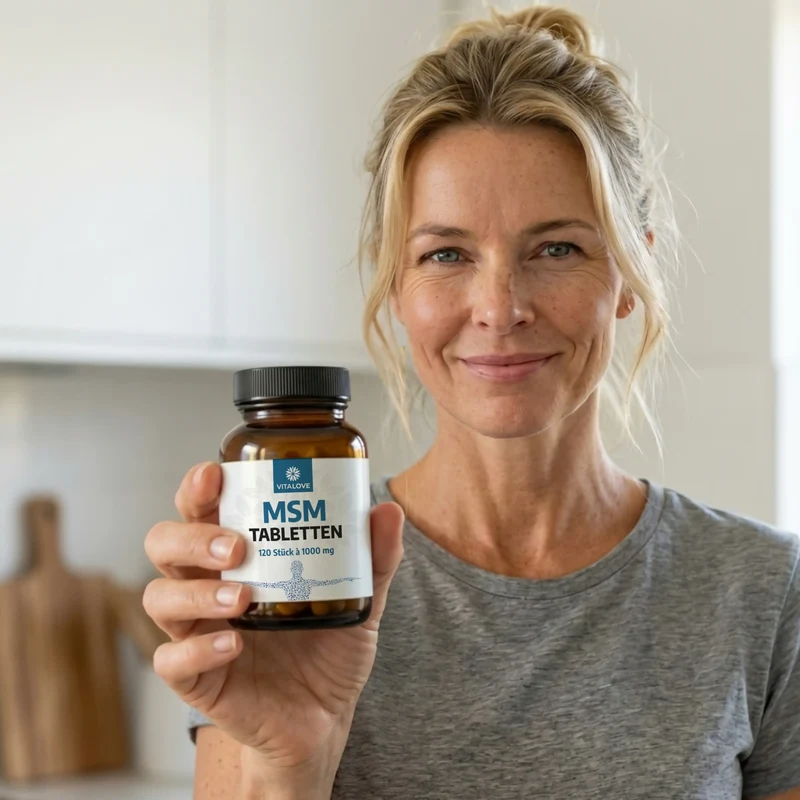 MSM Tabletten mit 1000 mg reinem MSM – 120 Stück