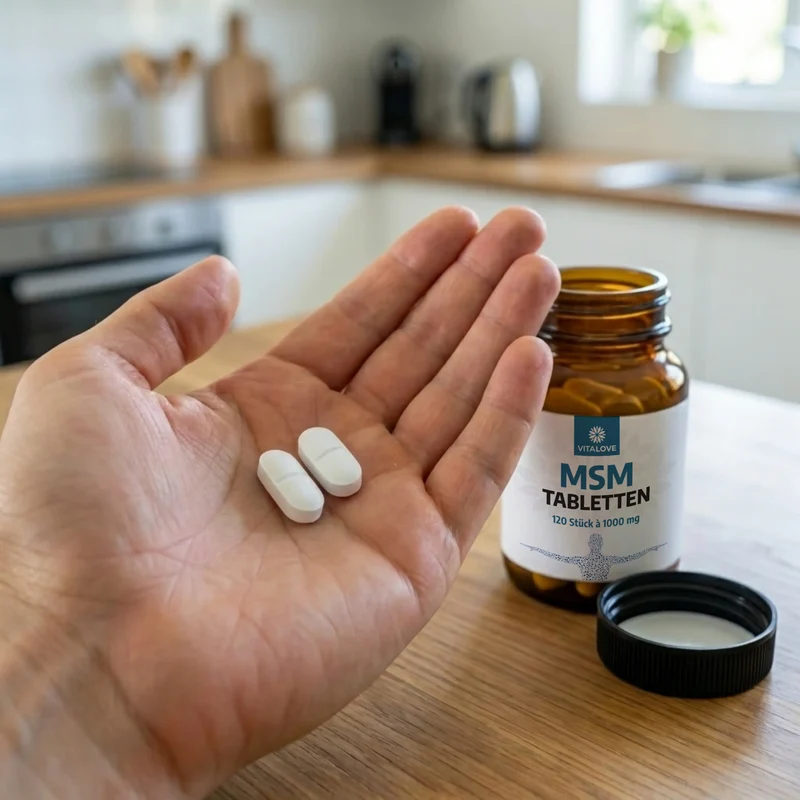 MSM Tabletten mit 1000 mg reinem MSM – 120 Stück